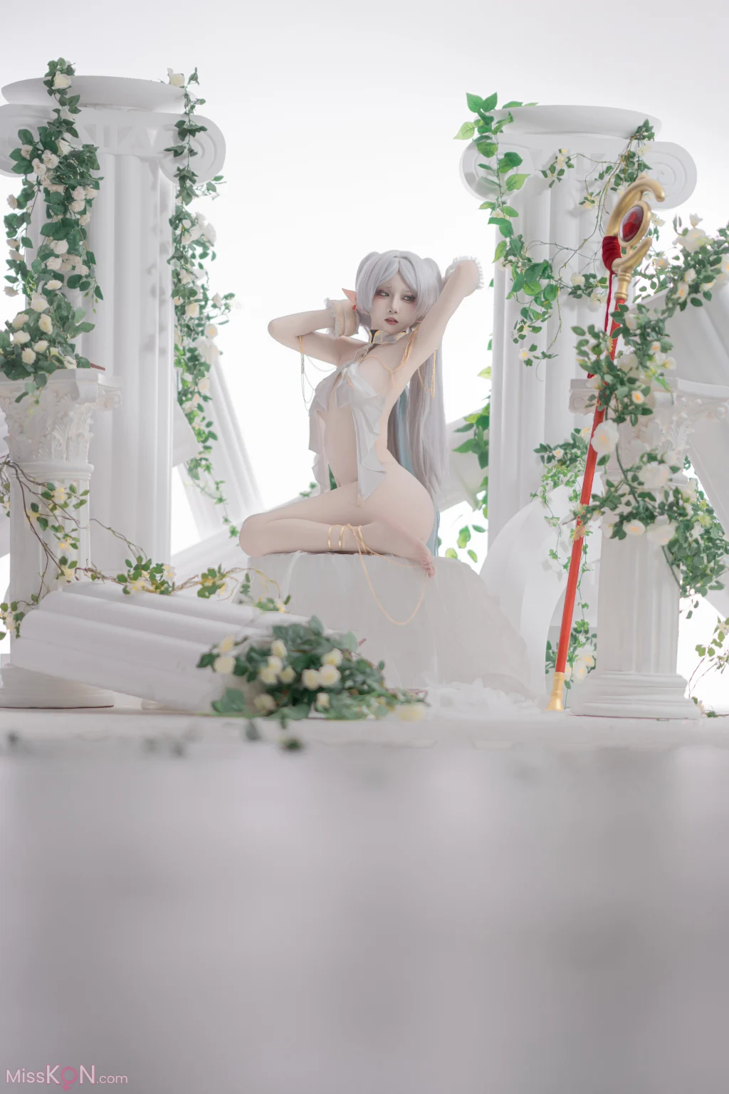 Coser@纸悦Etsu_ko: 葬送的芙莉莲 芙莉莲 舞娘 (73 photos)