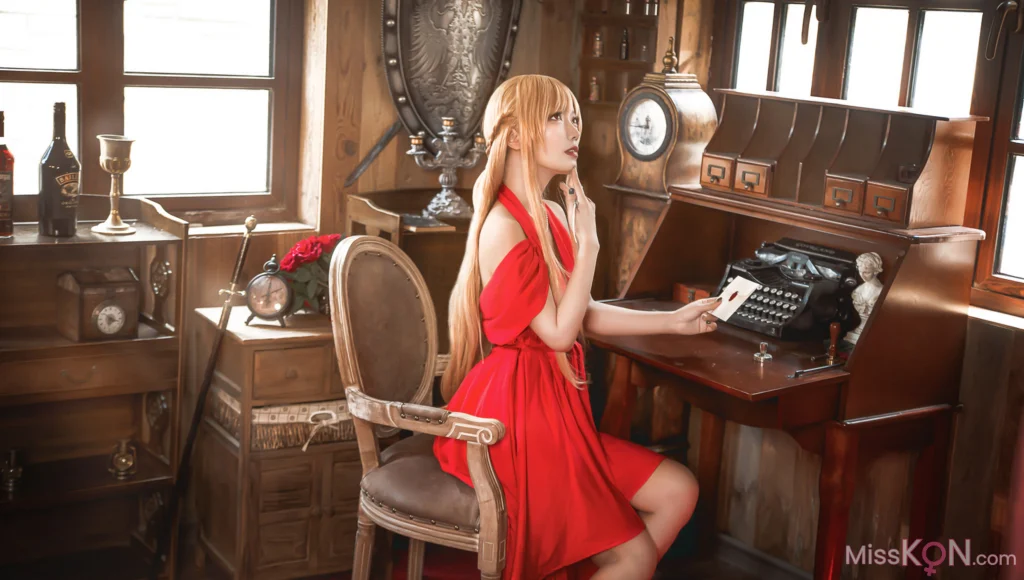 Coser@切切Celia: 刀剑神域 亚丝娜礼服 (28 photos) – Page 2