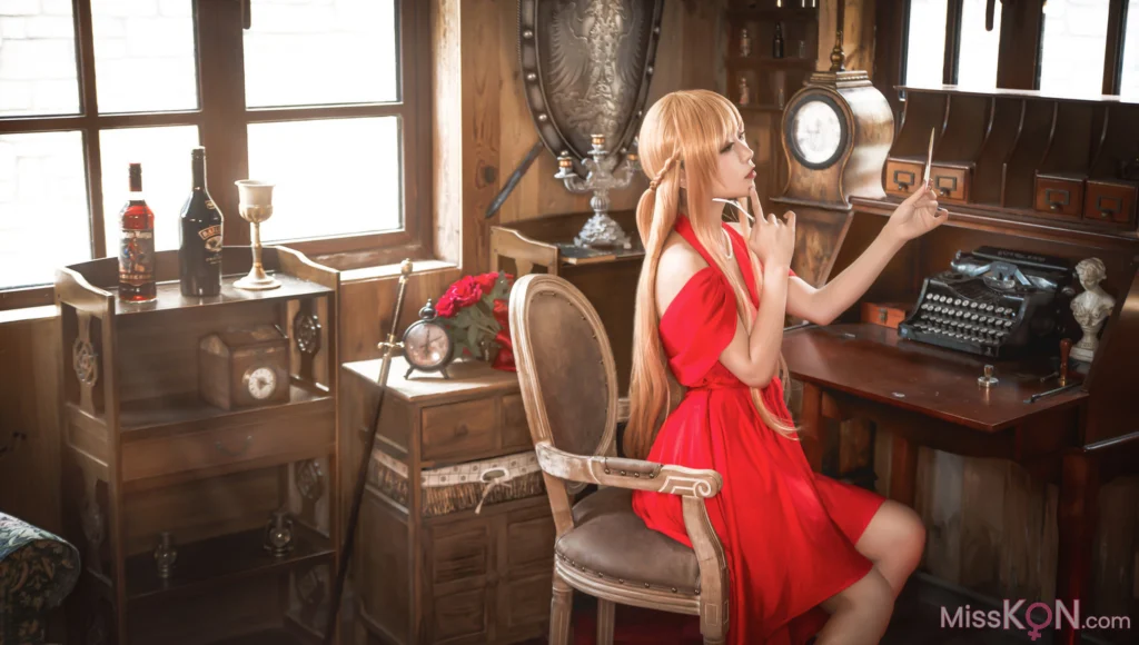 Coser@切切Celia: 刀剑神域 亚丝娜礼服 (28 photos) – Page 2