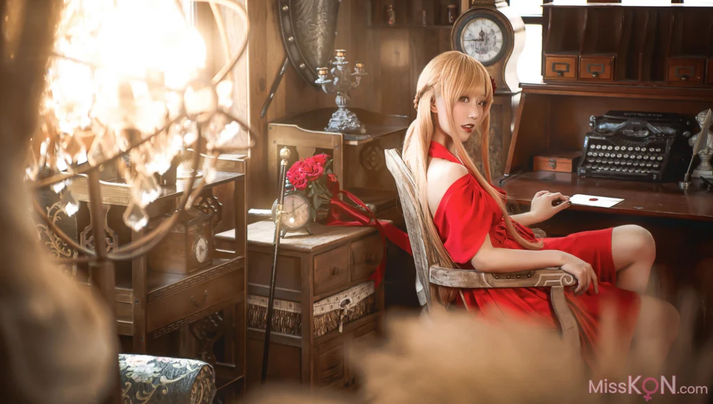Coser@切切Celia: 刀剑神域 亚丝娜礼服 (28 photos) – Page 2