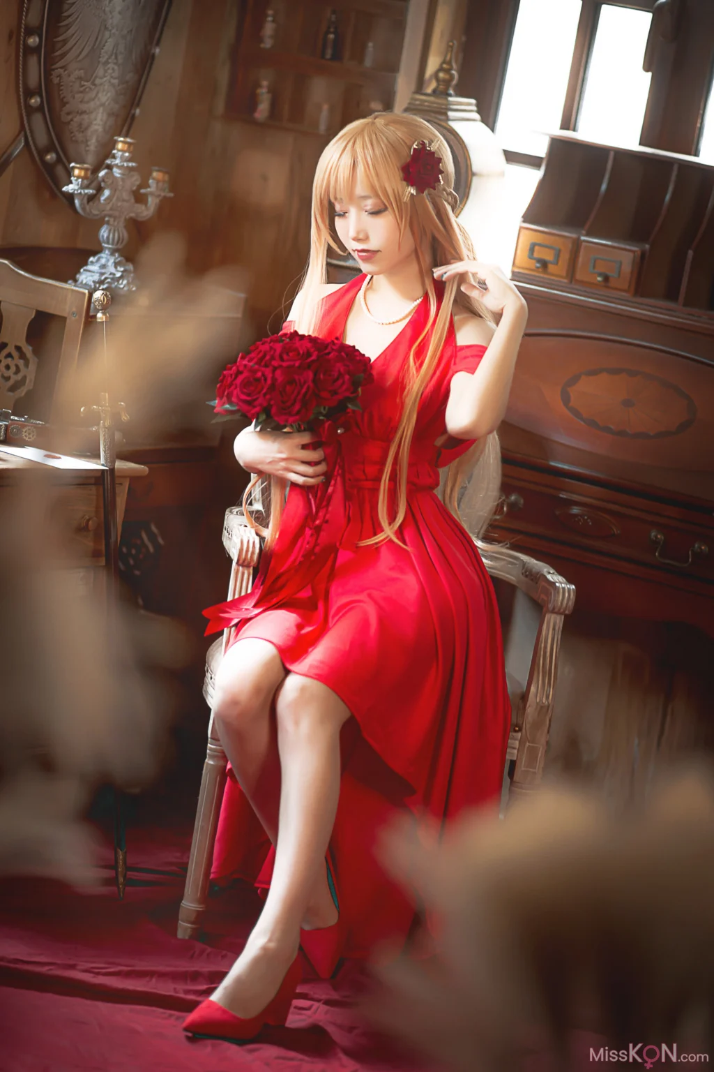 Coser@切切Celia: 刀剑神域 亚丝娜礼服 (28 photos) – Page 2