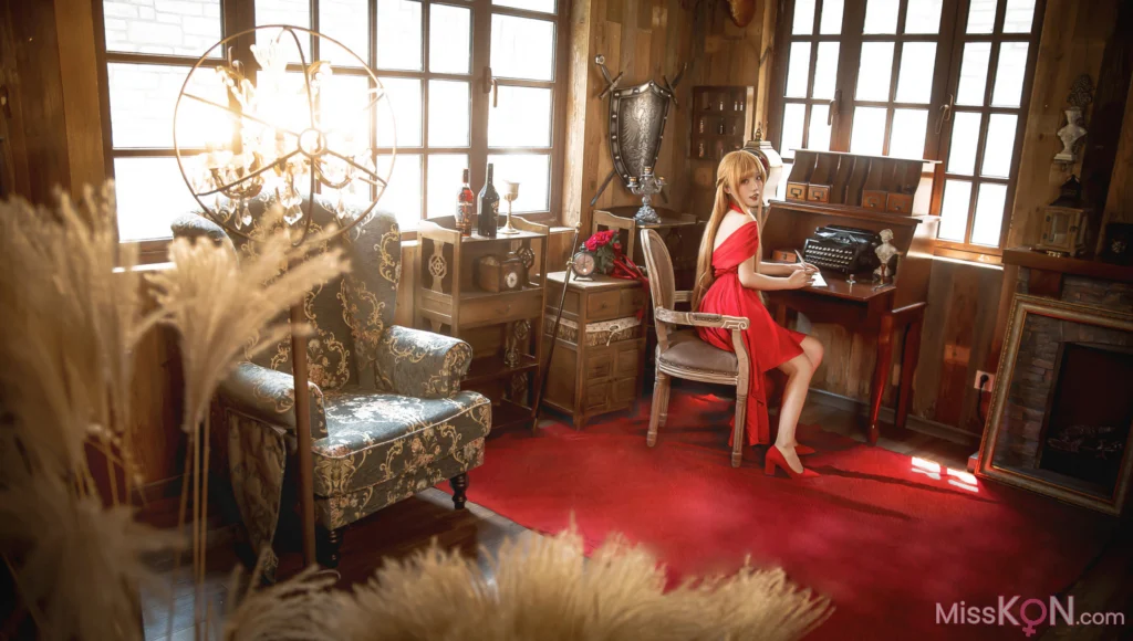 Coser@切切Celia: 刀剑神域 亚丝娜礼服 (28 photos) – Page 2