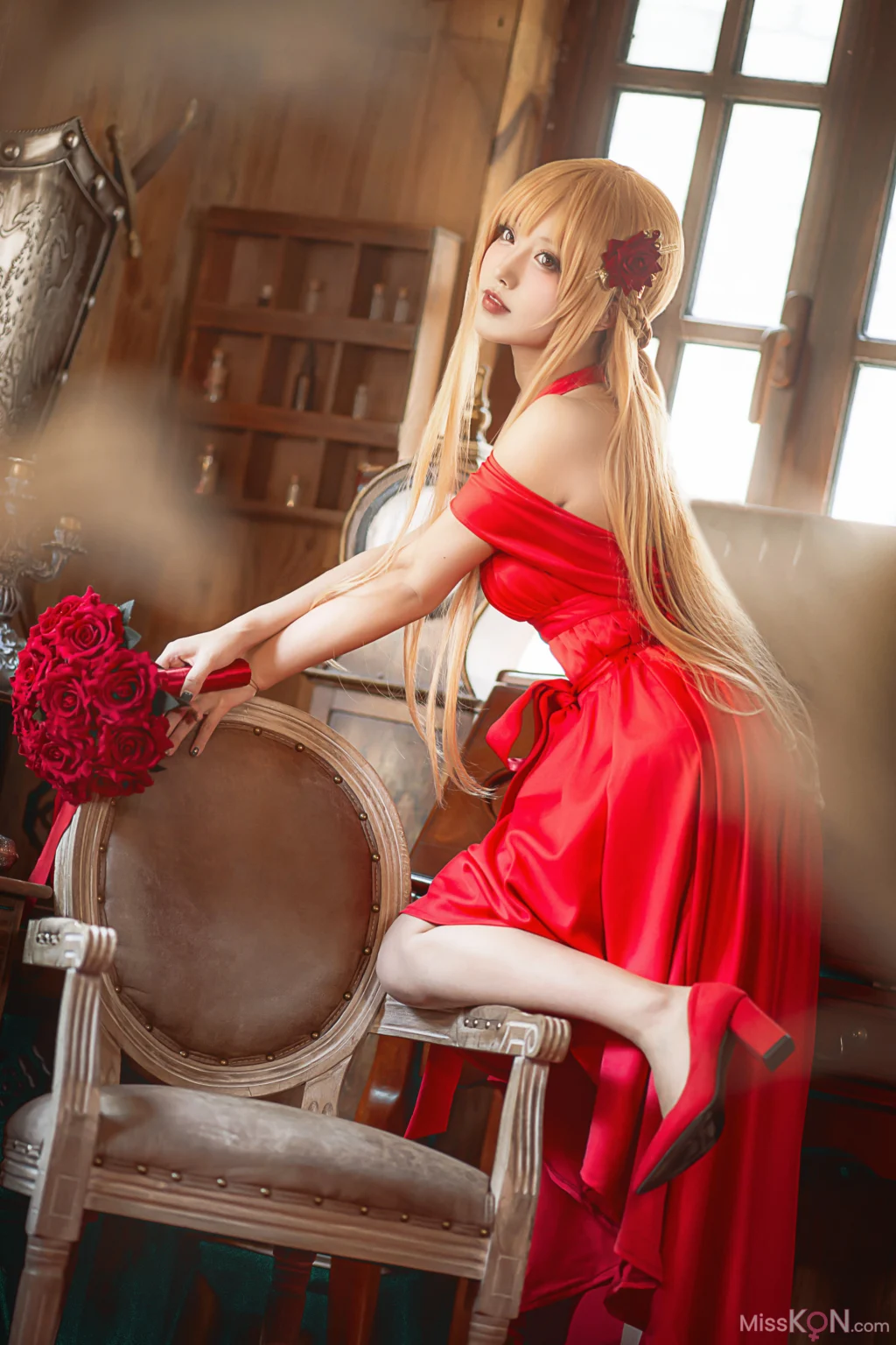 Coser@切切Celia: 刀剑神域 亚丝娜礼服 (28 photos) – Page 2