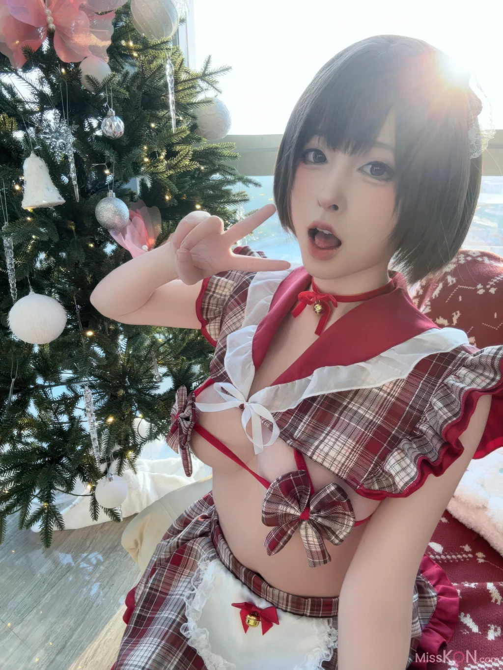 Coser@清水由乃: 圣诞小蛋糕 (89 photos + 2 videos)