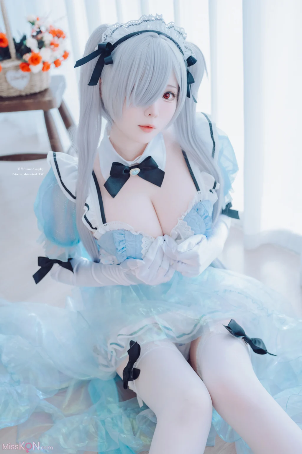 Coser@霜月shimo: Cinderella Maid NIKKE 灰姑娘女仆装 VOL.2 (33 photos)