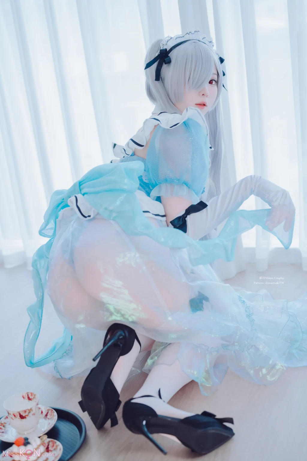 Coser@霜月shimo: Cinderella Maid NIKKE 灰姑娘女仆装 VOL.2 (33 photos)