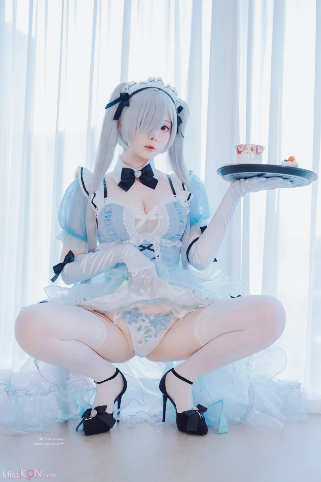 Coser@霜月shimo: Cinderella Maid NIKKE 灰姑娘女仆装 VOL.2 (33 photos)