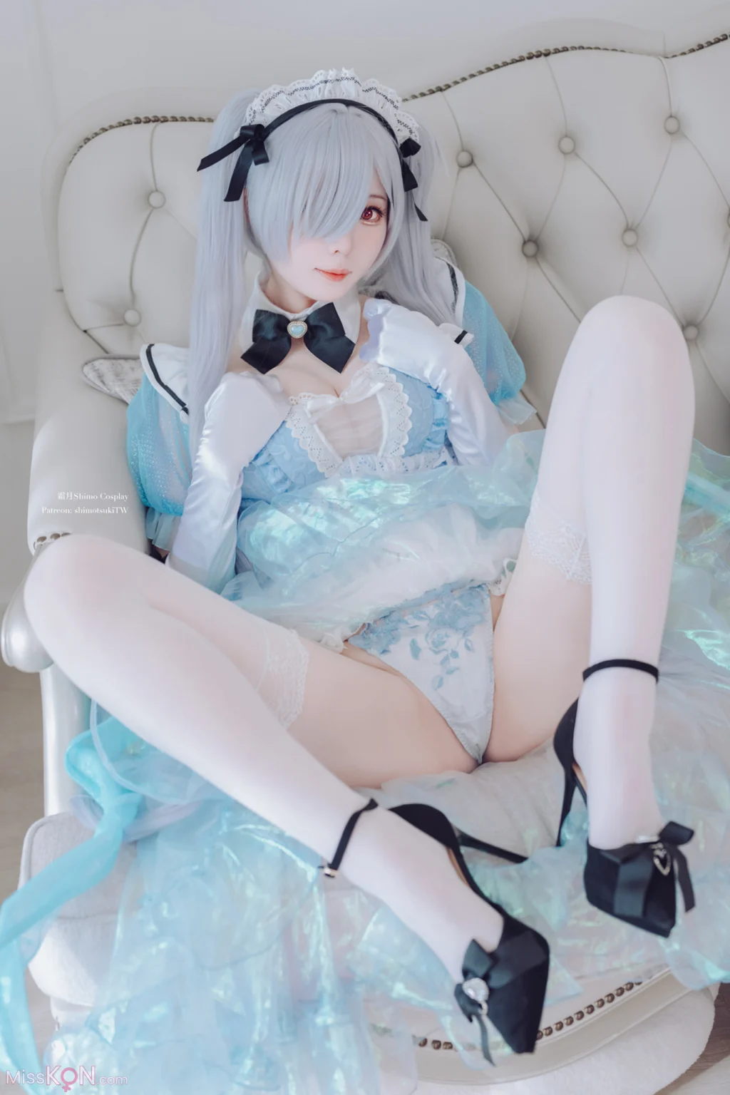 Coser@霜月shimo: Cinderella Maid NIKKE 灰姑娘女仆装 VOL.2 (33 photos)