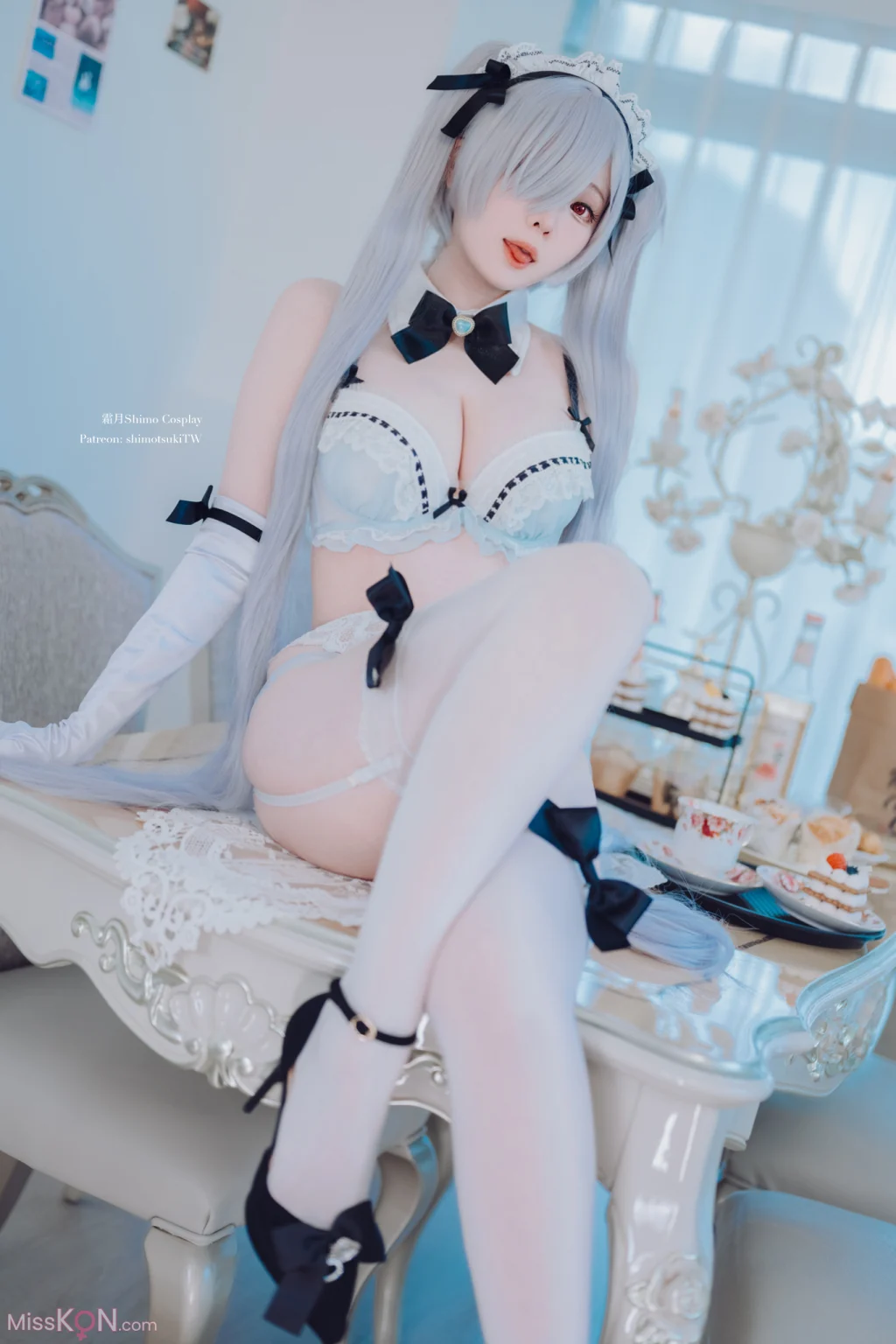Coser@霜月shimo: Cinderella Maid NIKKE 灰姑娘女仆装 VOL.2 (33 photos)