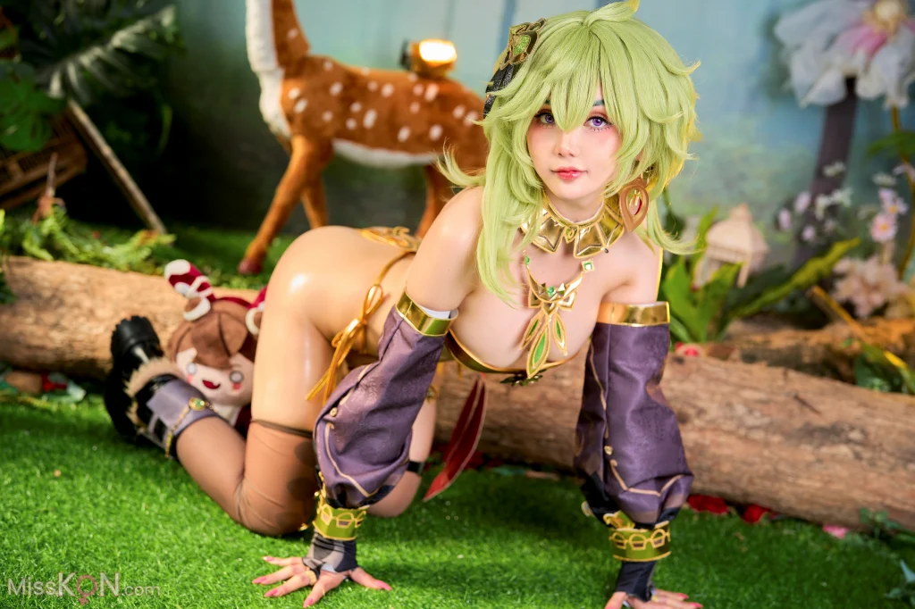 Coser@Joyce Lin: 原神 柯莱 (45 photos + 4 videos)