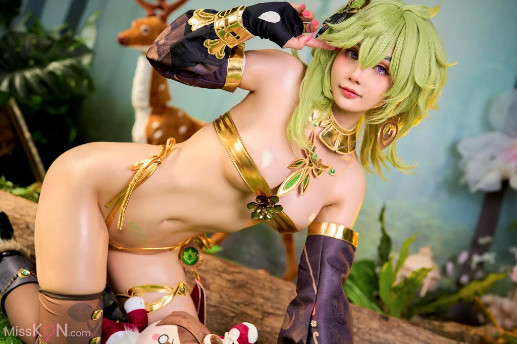 Coser@Joyce Lin: 原神 柯莱 (45 photos + 4 videos)