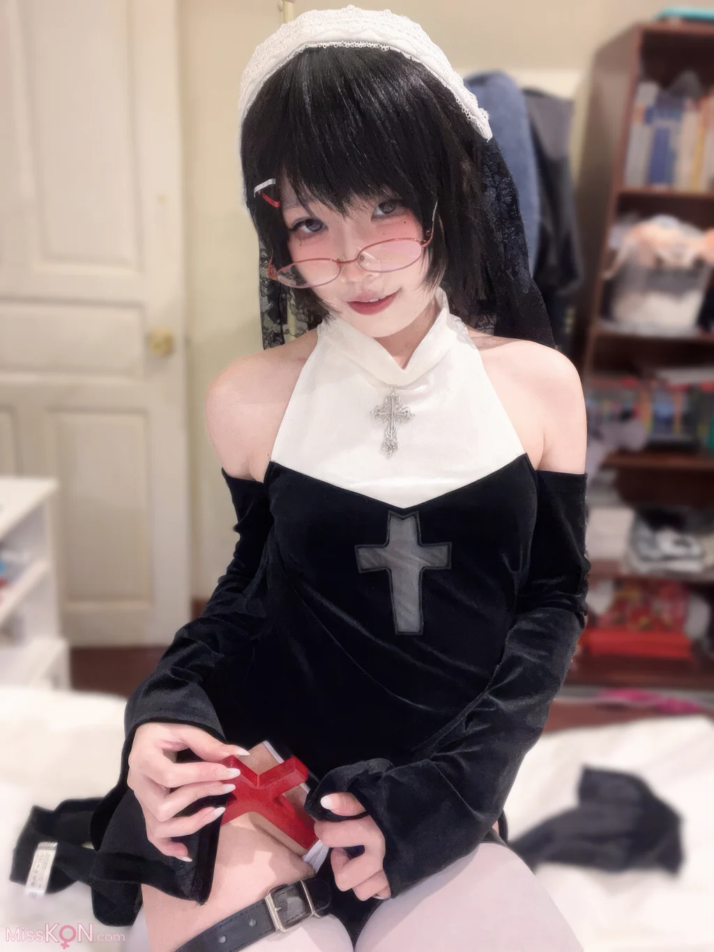 Coser@清水凪: 修女的祷告 (18 photos + 1 video) – Page 2