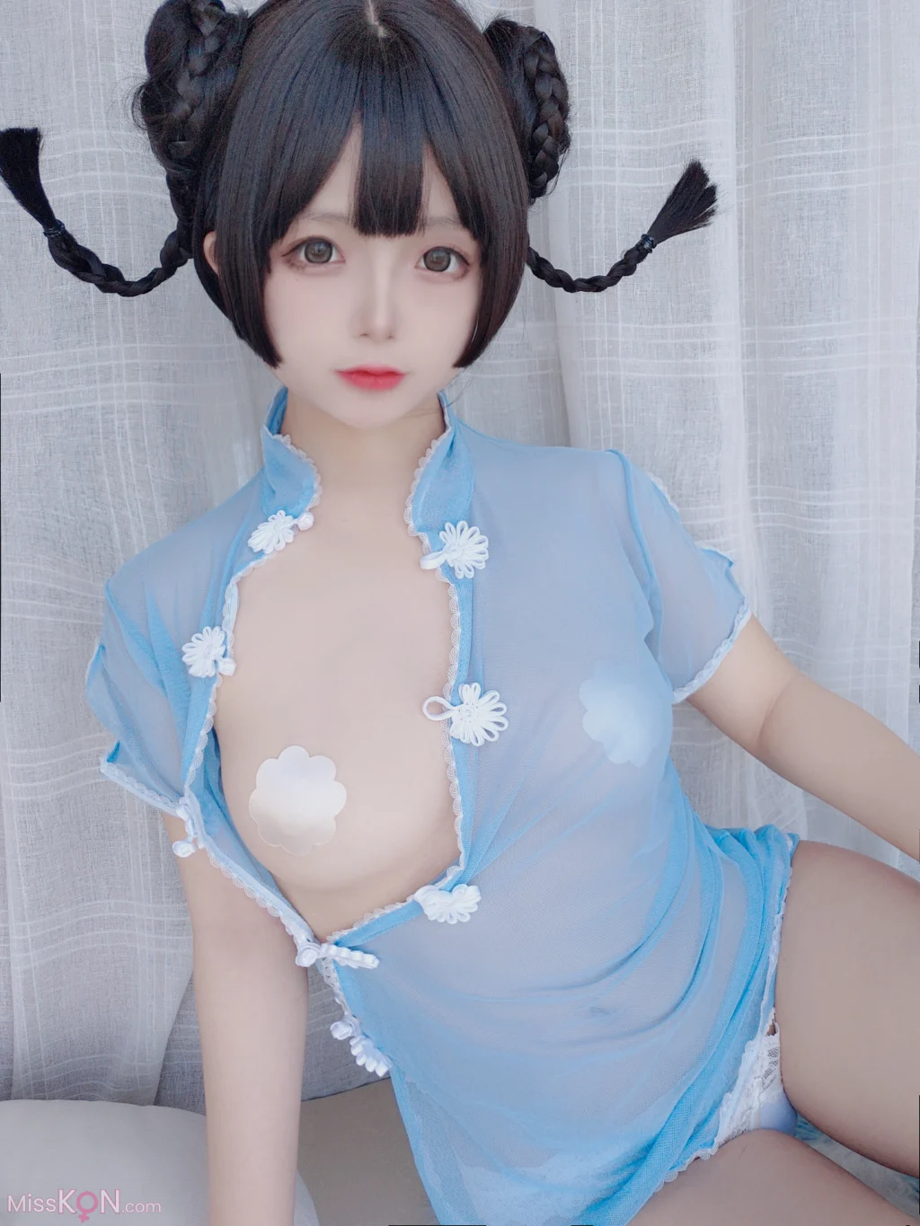 Coser@日奈娇: 透明旗袍自拍 (50 photos) – Page 2