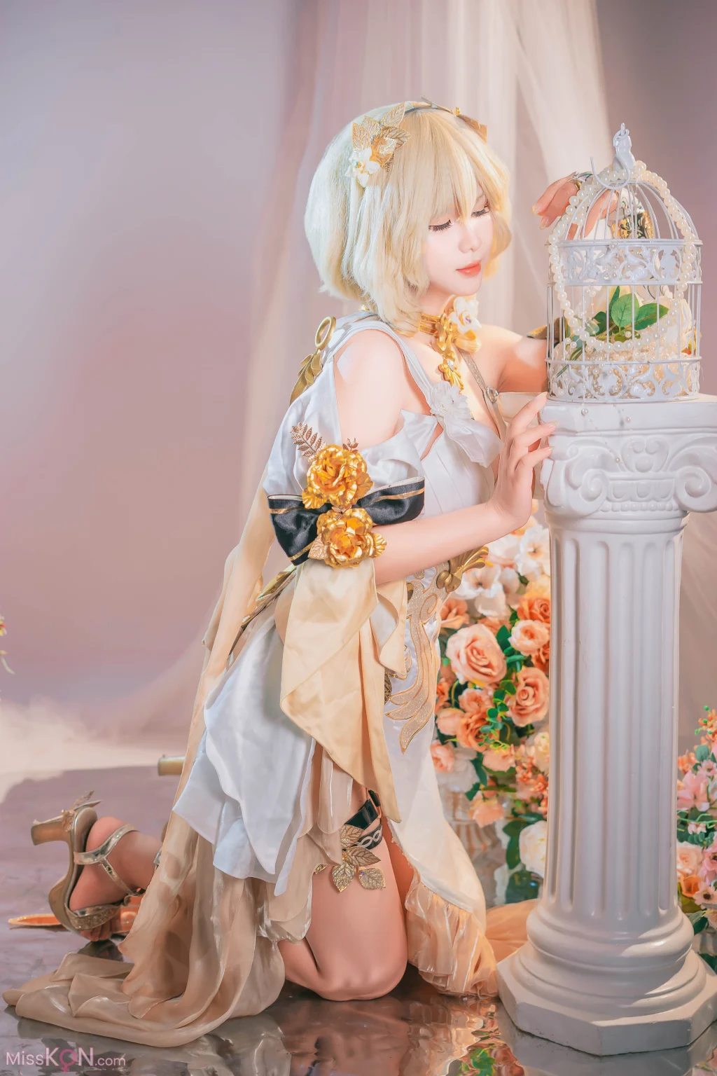 Coser@Pyon: Pyoncos (ピオン) Aglaea HonkaiStar Rail 崩铁 阿格莱雅 (99 photos + 3 videos)