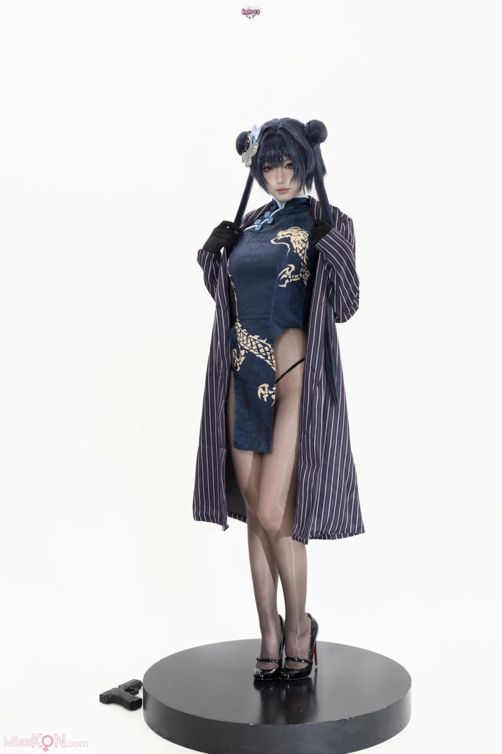 Coser@柒柒要乖哦: 蔚蓝档案 妃咲原皮 (97 photos)