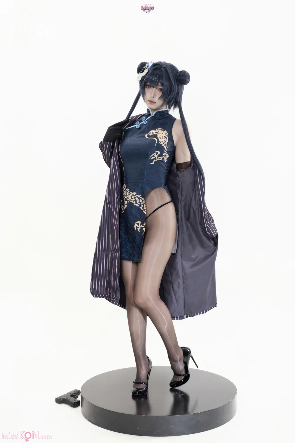 Coser@柒柒要乖哦: 蔚蓝档案 妃咲原皮 (97 photos)