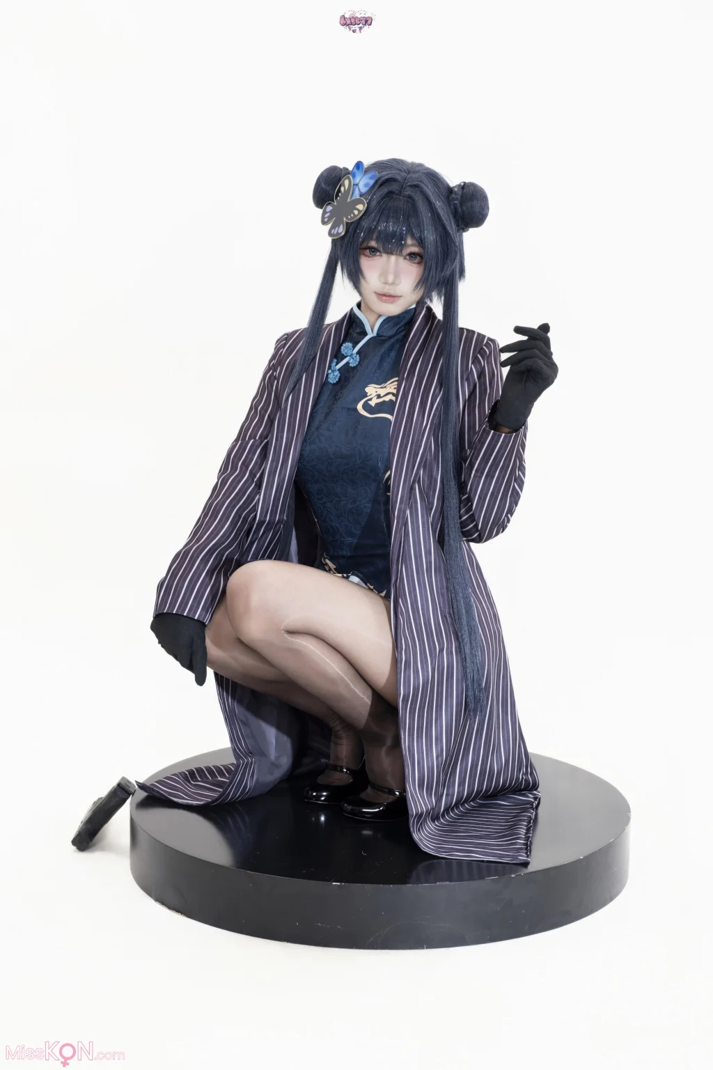 Coser@柒柒要乖哦: 蔚蓝档案 妃咲原皮 (97 photos)
