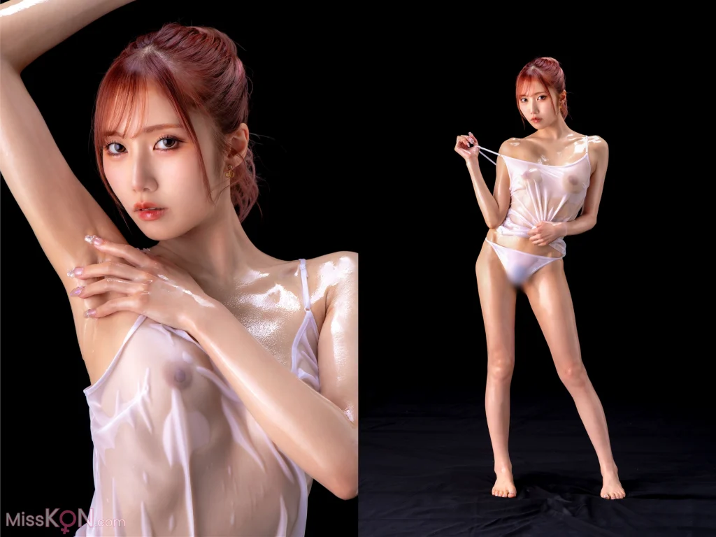 [JP] Amiri Saito (斎藤あみり): 絶対的透け透けテカテカポーズブック (52 photos)