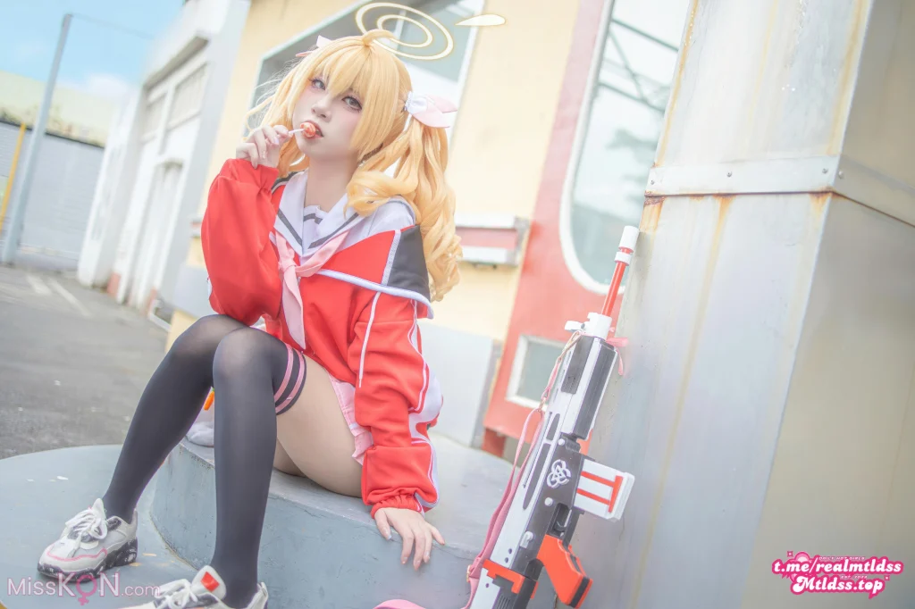 Coser@纸悦Etsu_ko: 蔚蓝档案 伊原木好美 (18 photos)