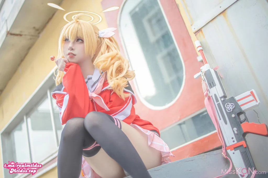 Coser@纸悦Etsu_ko: 蔚蓝档案 伊原木好美 (18 photos)