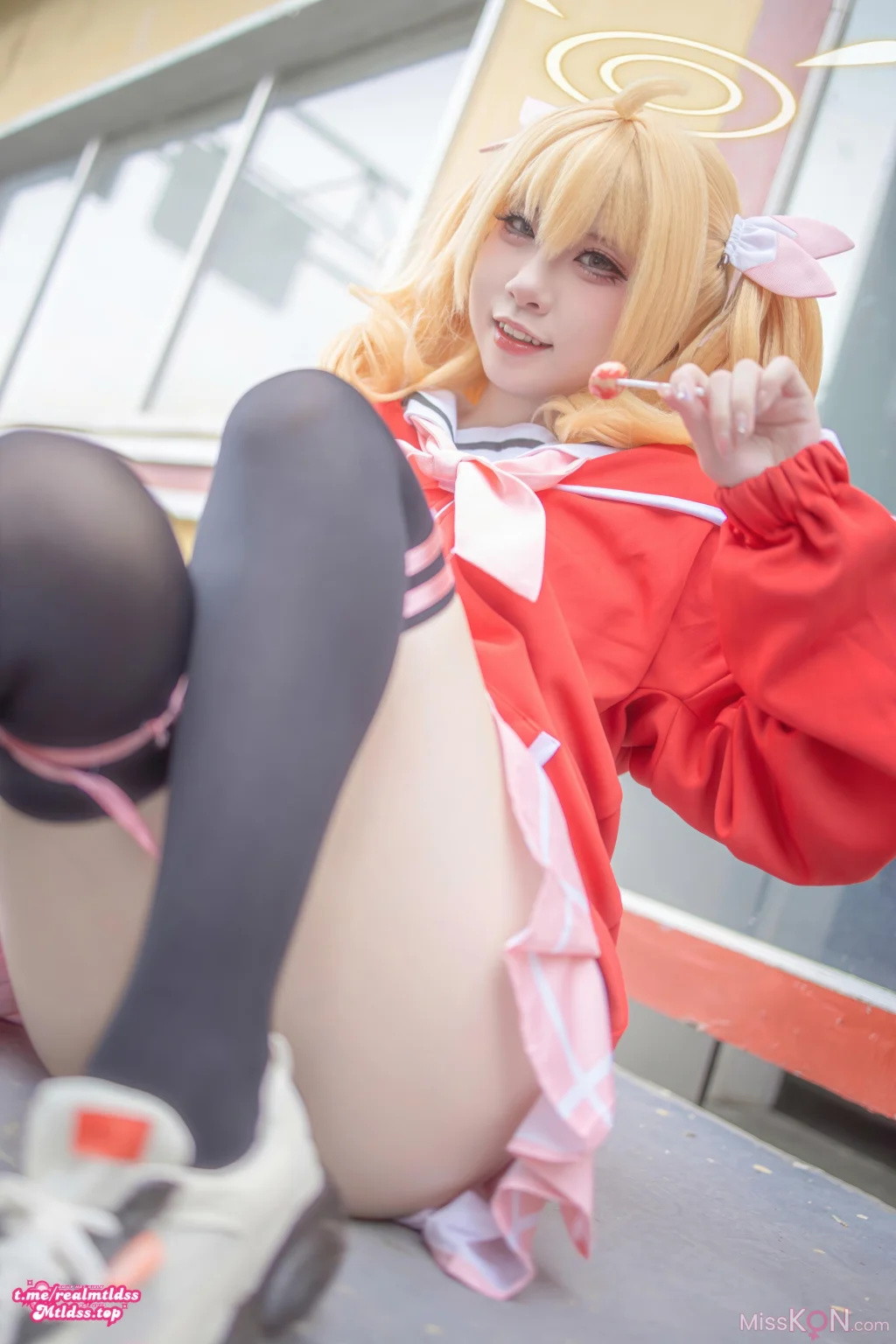 Coser@纸悦Etsu_ko: 蔚蓝档案 伊原木好美 (18 photos)