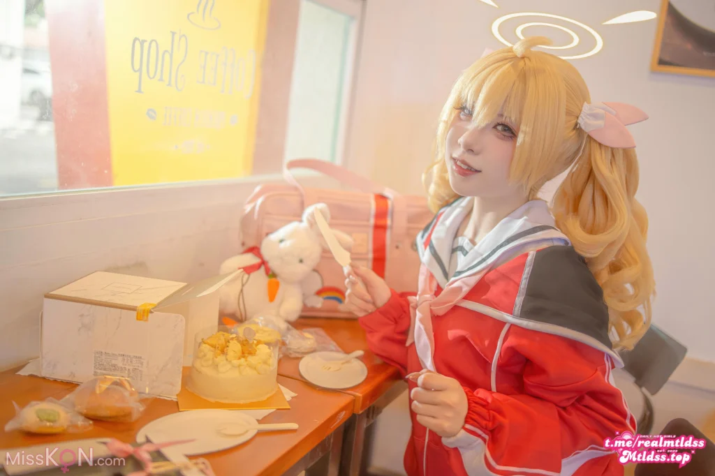 Coser@纸悦Etsu_ko: 蔚蓝档案 伊原木好美 (18 photos)