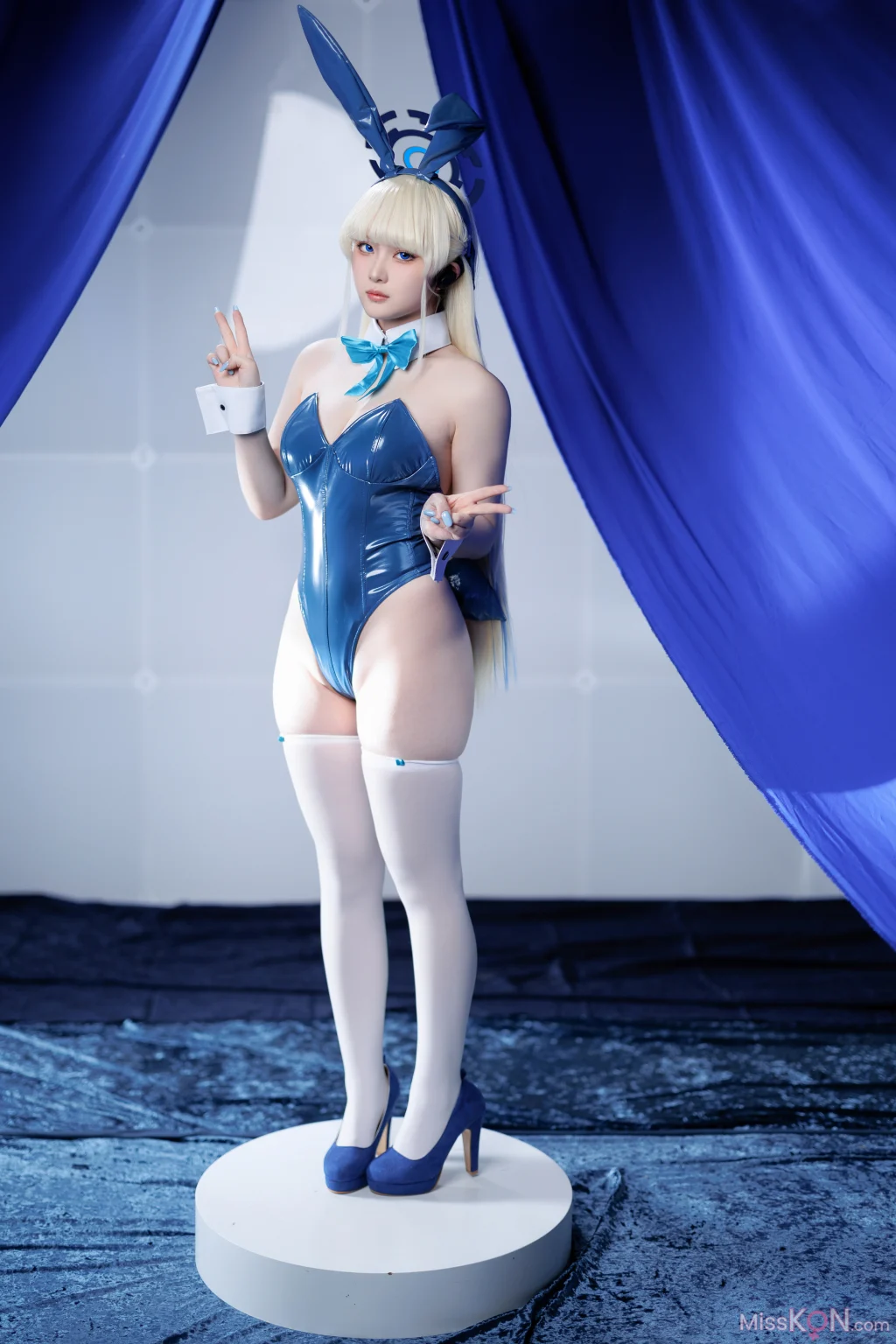 Coser@屿鱼: 蔚蓝档案 飞鸟马时 兔女郎+S (45 photos)