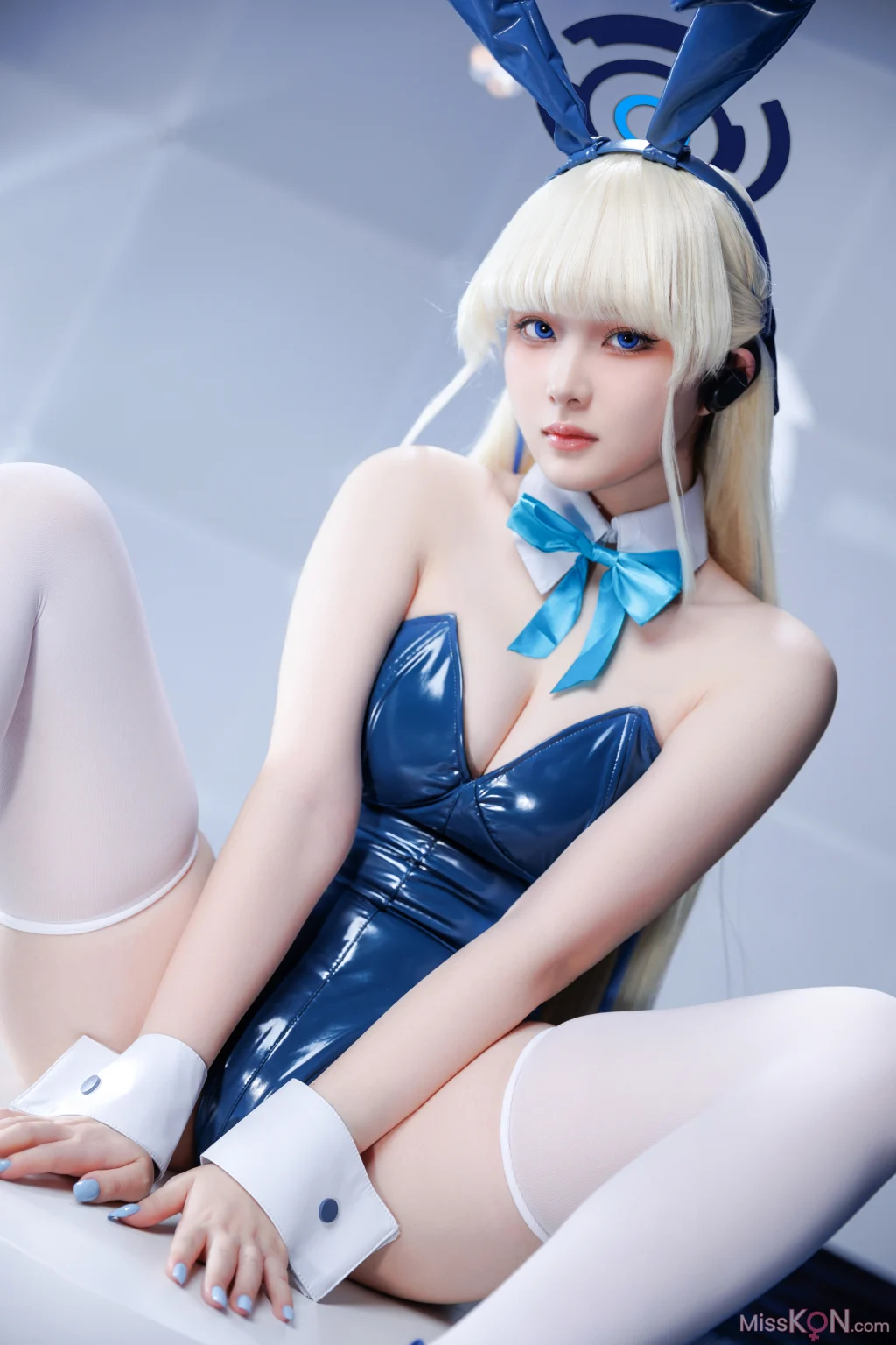 Coser@屿鱼: 蔚蓝档案 飞鸟马时 兔女郎+S (45 photos)