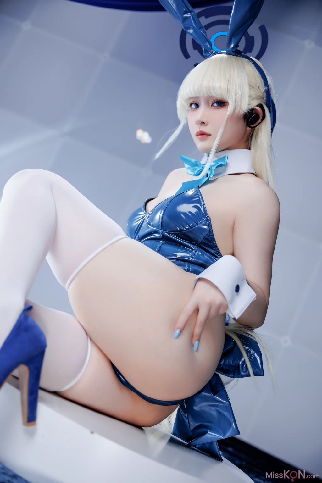 Coser@屿鱼: 蔚蓝档案 飞鸟马时 兔女郎+S (45 photos)