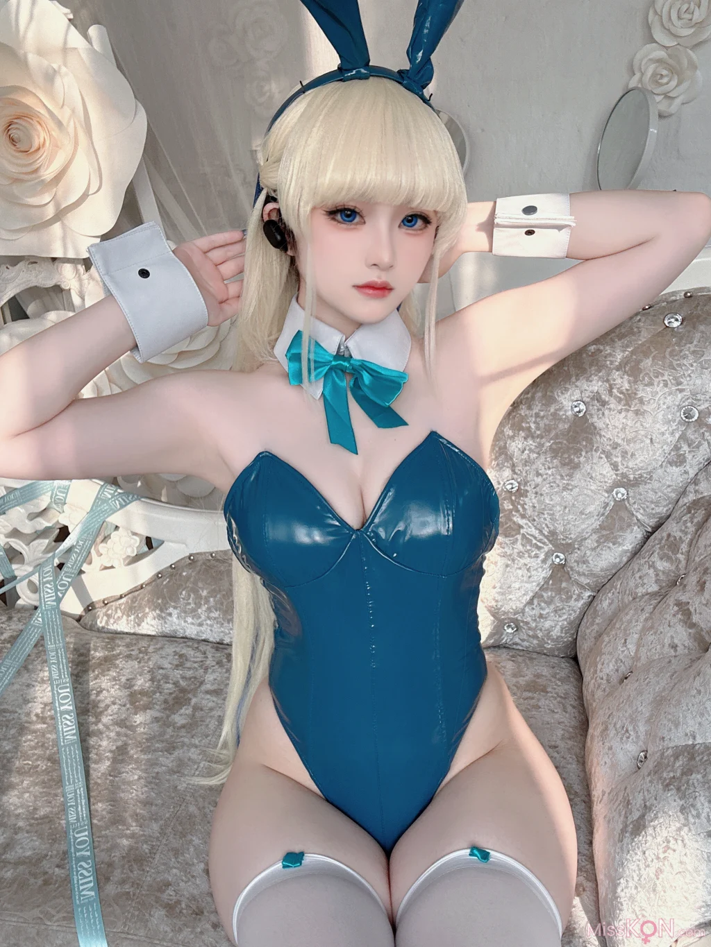 Coser@屿鱼: 蔚蓝档案 飞鸟马时 兔女郎+S (45 photos) – Page 2