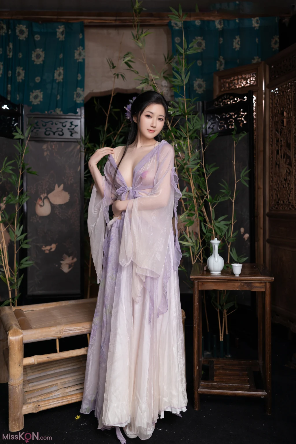 [内购无水印] 鱼子酱Fish: 秀人网模特 蝴蝶 (120 photos)