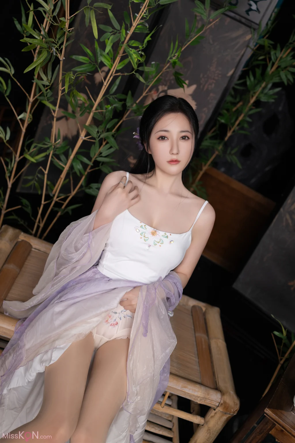 [内购无水印] 鱼子酱Fish: 秀人网模特 蝴蝶 (120 photos)