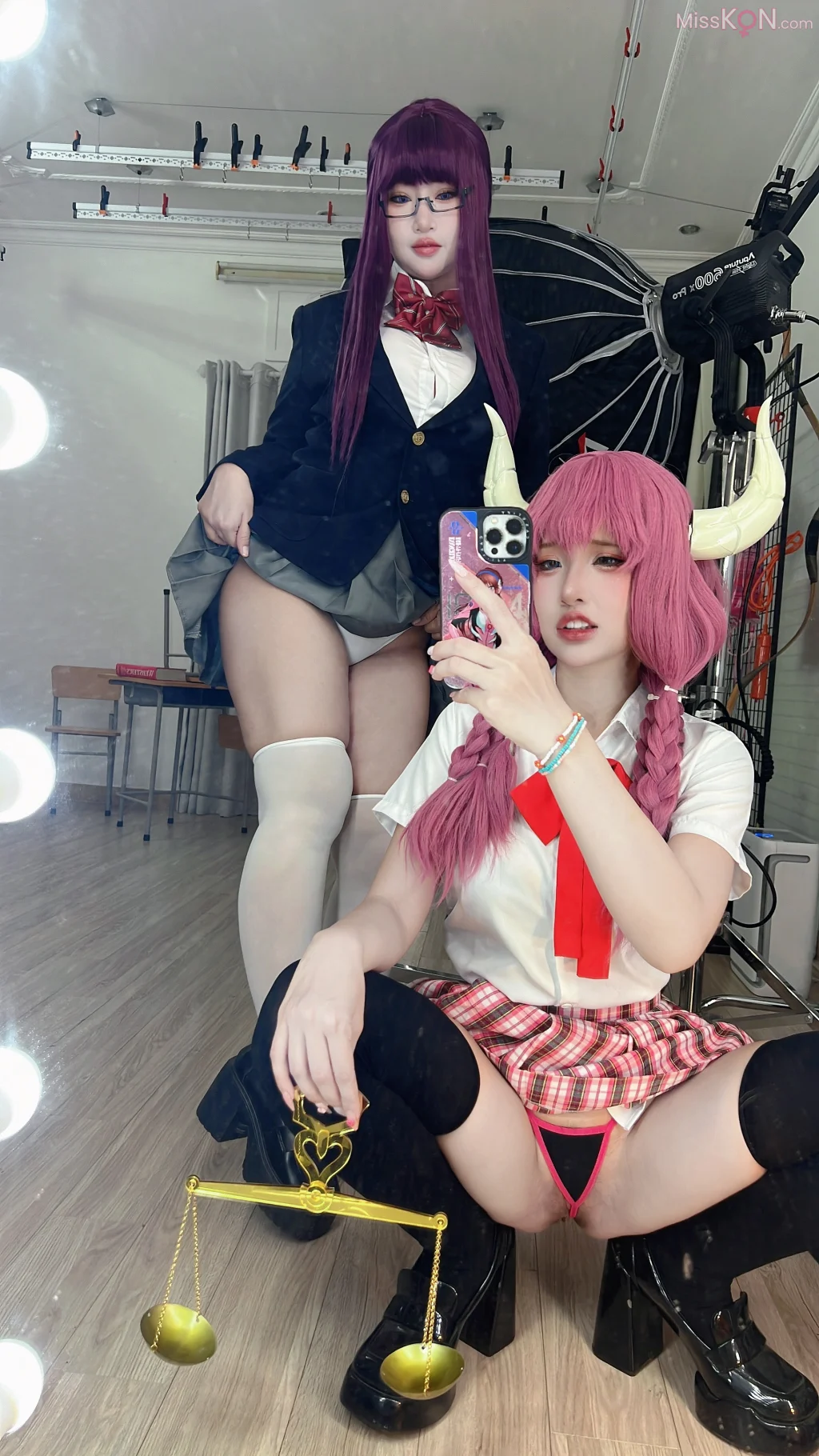 Coser@PuyPuy: Aura JK & 阿乌拉 JK & 芙莉莲 & 菲伦 (204 photos + 29 videos)