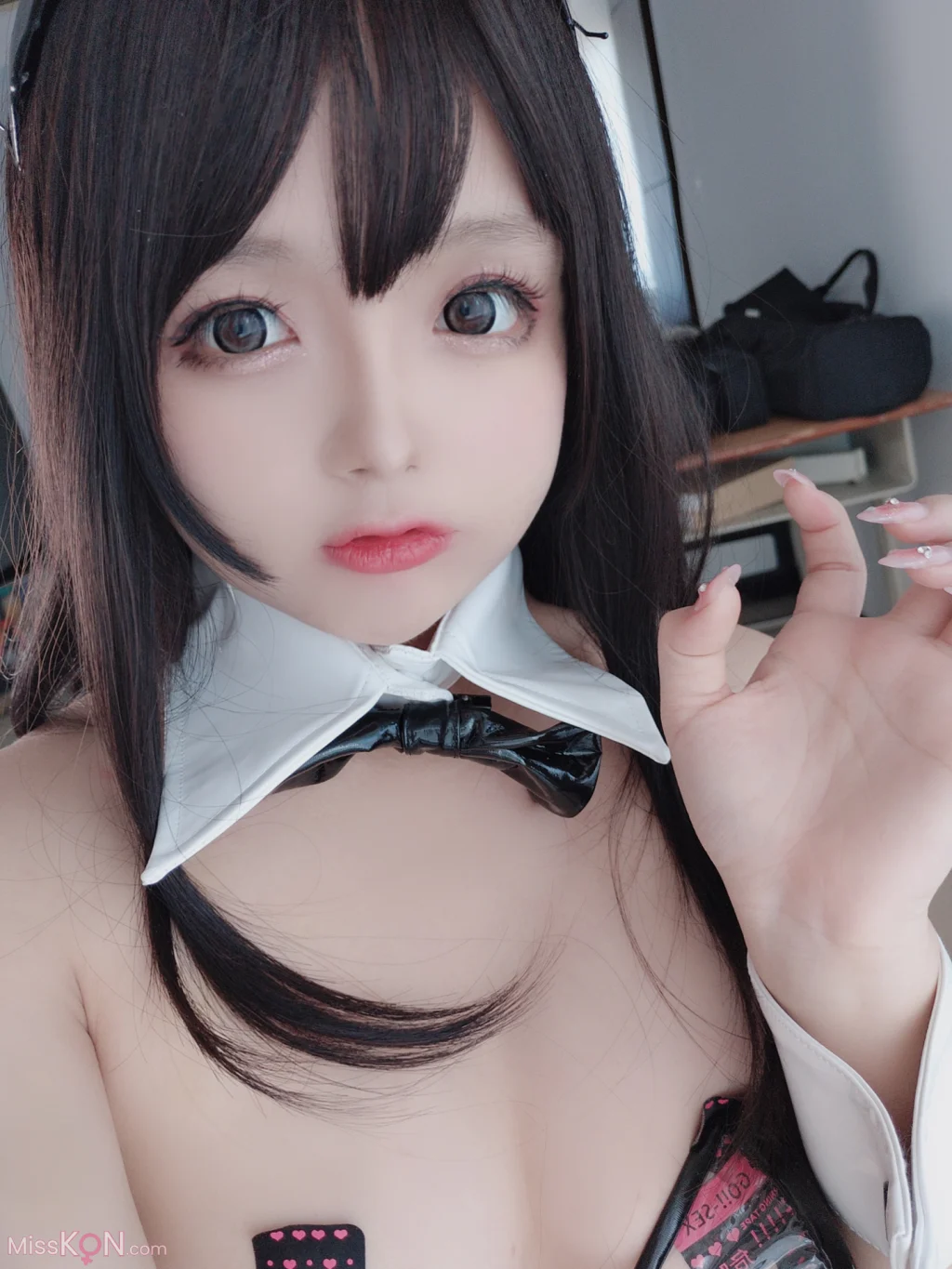 Coser@日奈娇: 透明兔女郎自拍 (40 photos) – Page 3