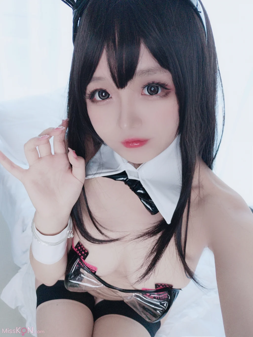 Coser@日奈娇: 透明兔女郎自拍 (40 photos) – Page 3