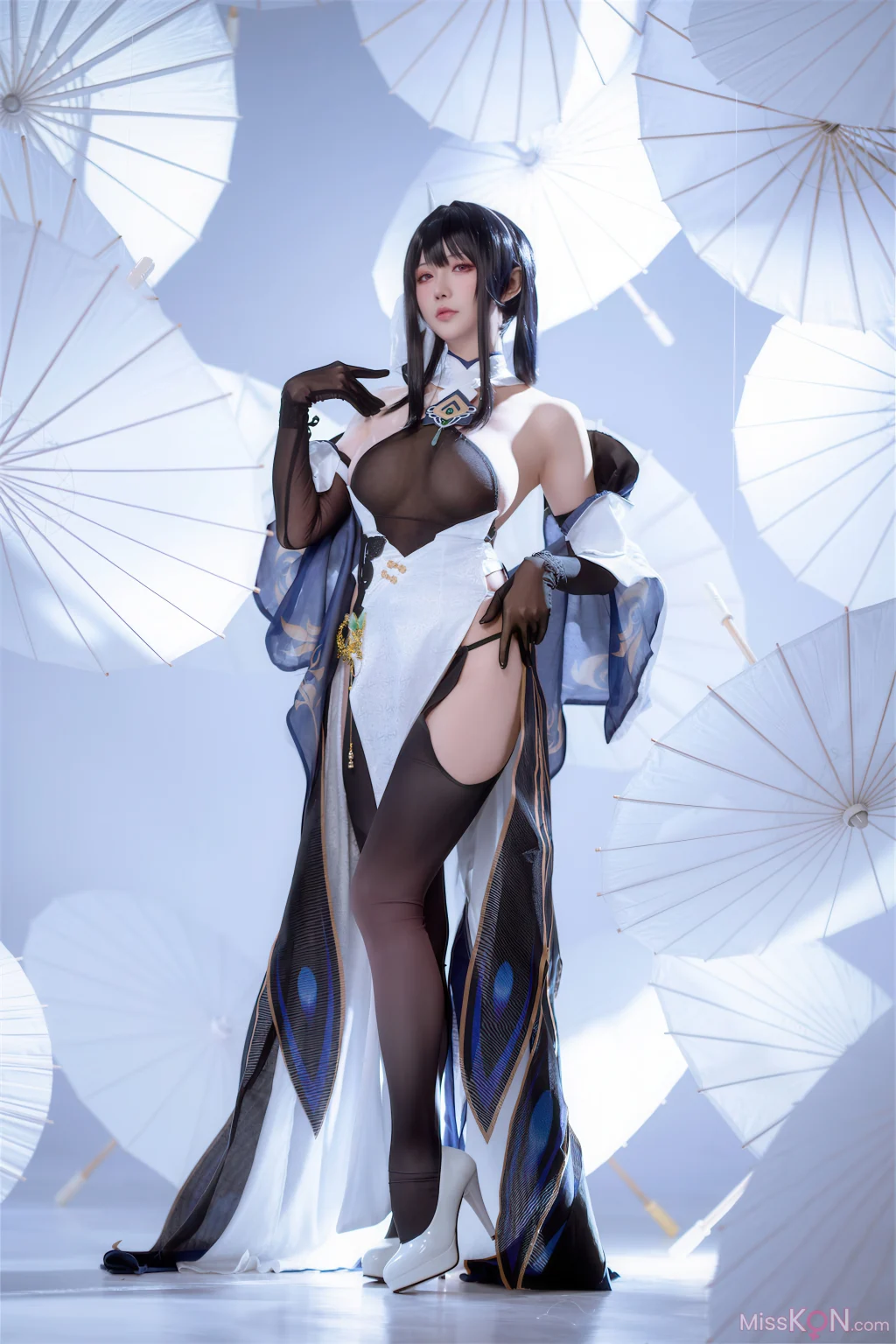 Coser@星之迟迟Hoshilily: Azur Lane Chen Hai 碧蓝航线 镇海改 (44 photos)