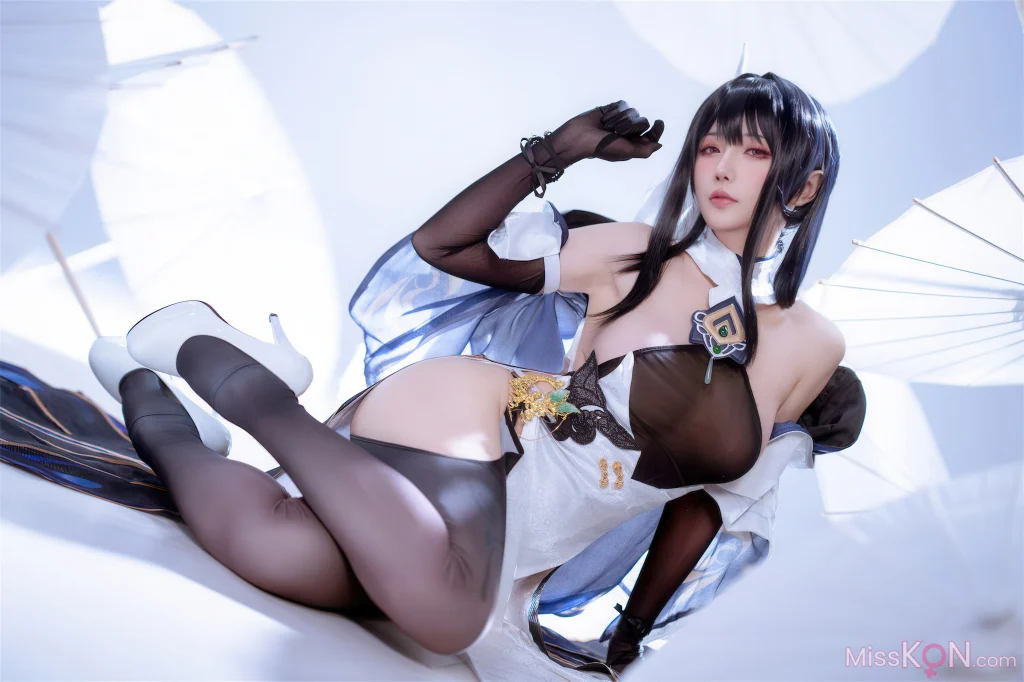 Coser@星之迟迟Hoshilily: Azur Lane Chen Hai 碧蓝航线 镇海改 (44 photos)