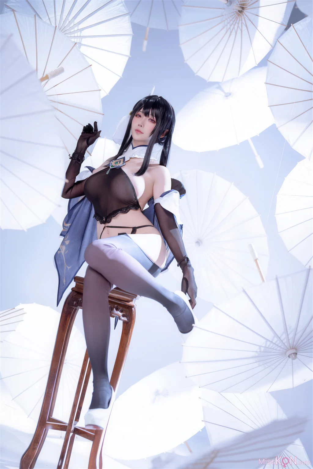 Coser@星之迟迟Hoshilily: Azur Lane Chen Hai 碧蓝航线 镇海改 (44 photos) – Page 2