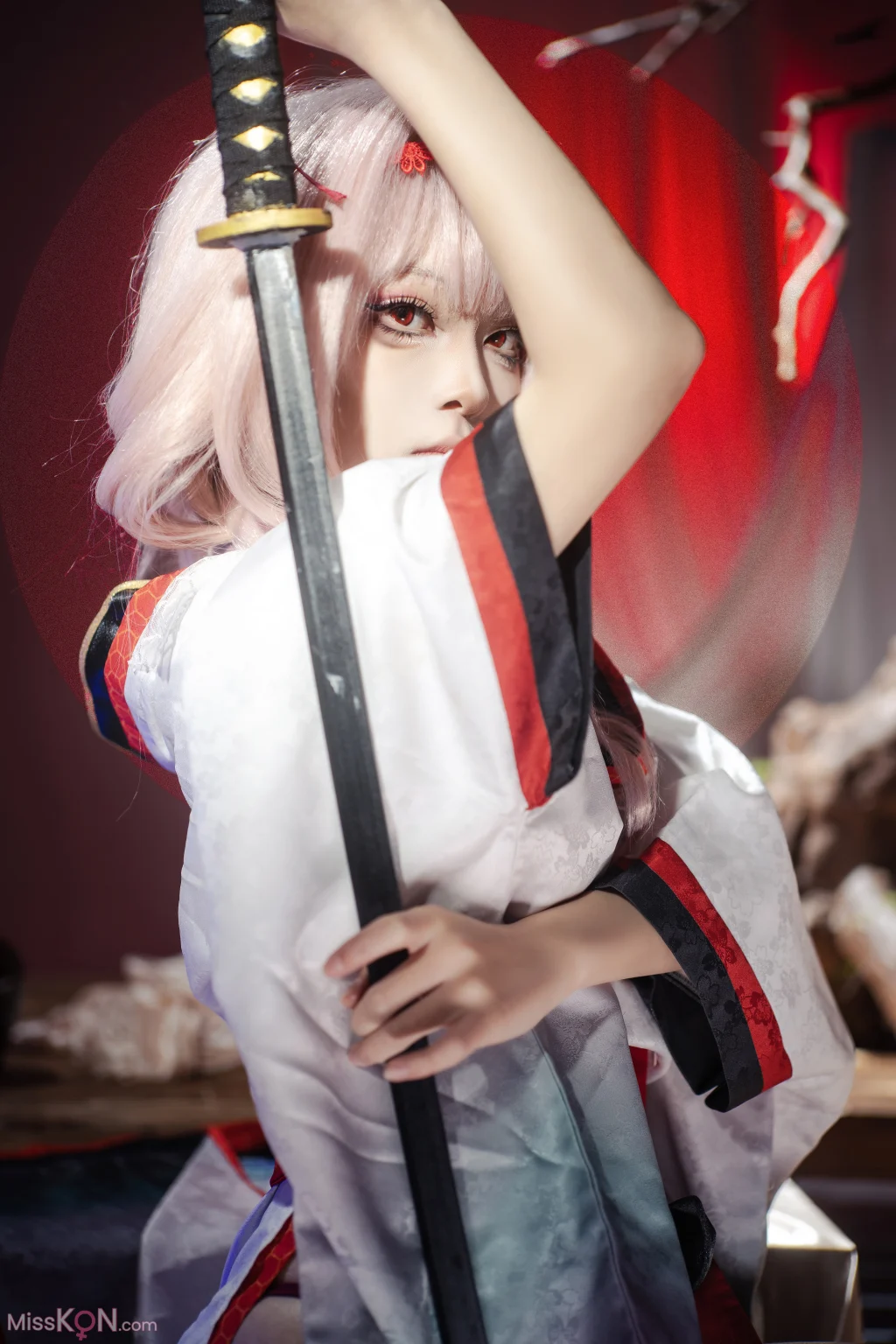 Coser@矢量鱼: Nikke胜利女神-暗莲 (30 photos)