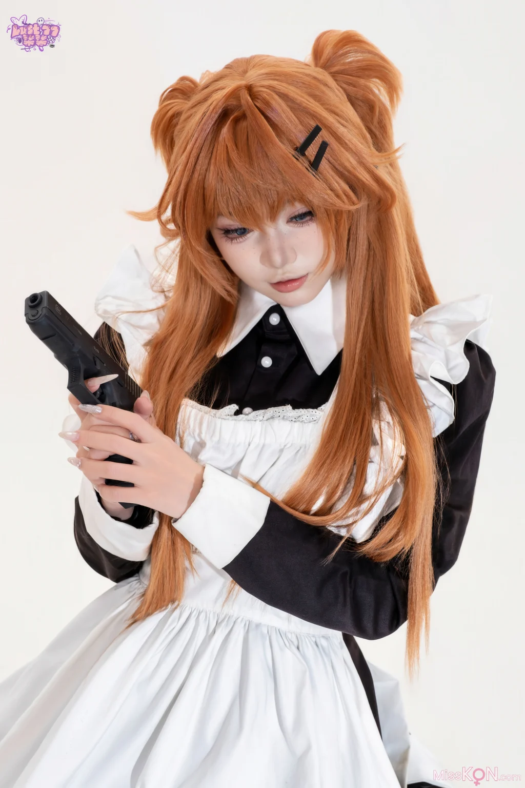 Coser@柒柒要乖哦: EVA 明日香女仆 (68 photos)