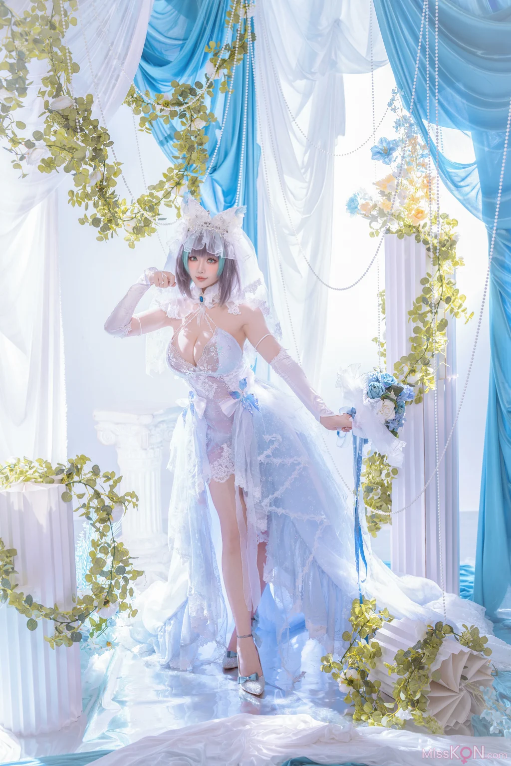 Coser@星之迟迟Hoshilily: 碧蓝航线 柴郡 (44 photos)