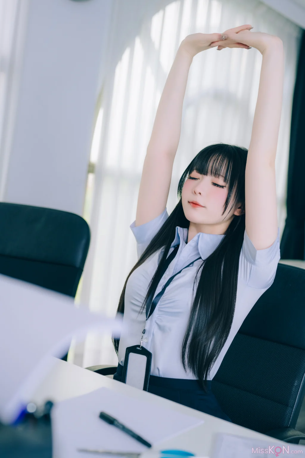 Coser@霜月shimo: DL写真集 Shimo’ Secret Office Vol.02 (139 photos) – Page 2