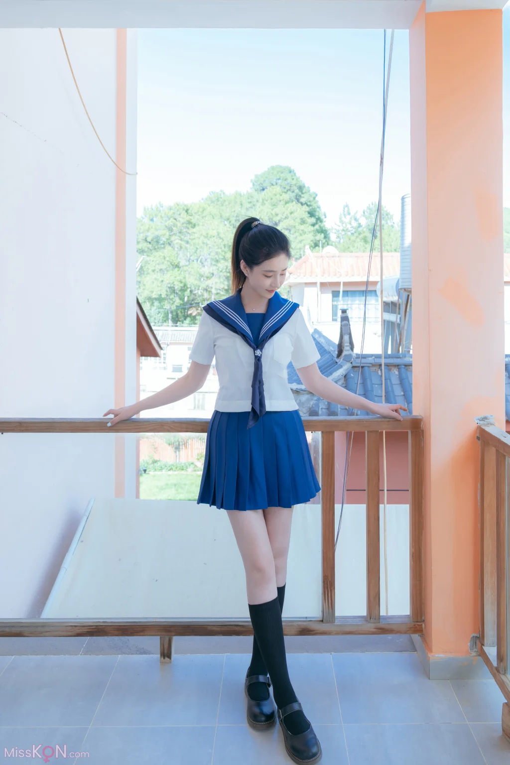 Coser@年年Nnian: 泡沫之夏JK (78 photos)