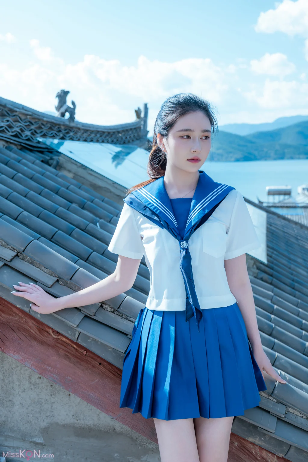 Coser@年年Nnian: 泡沫之夏JK (78 photos)