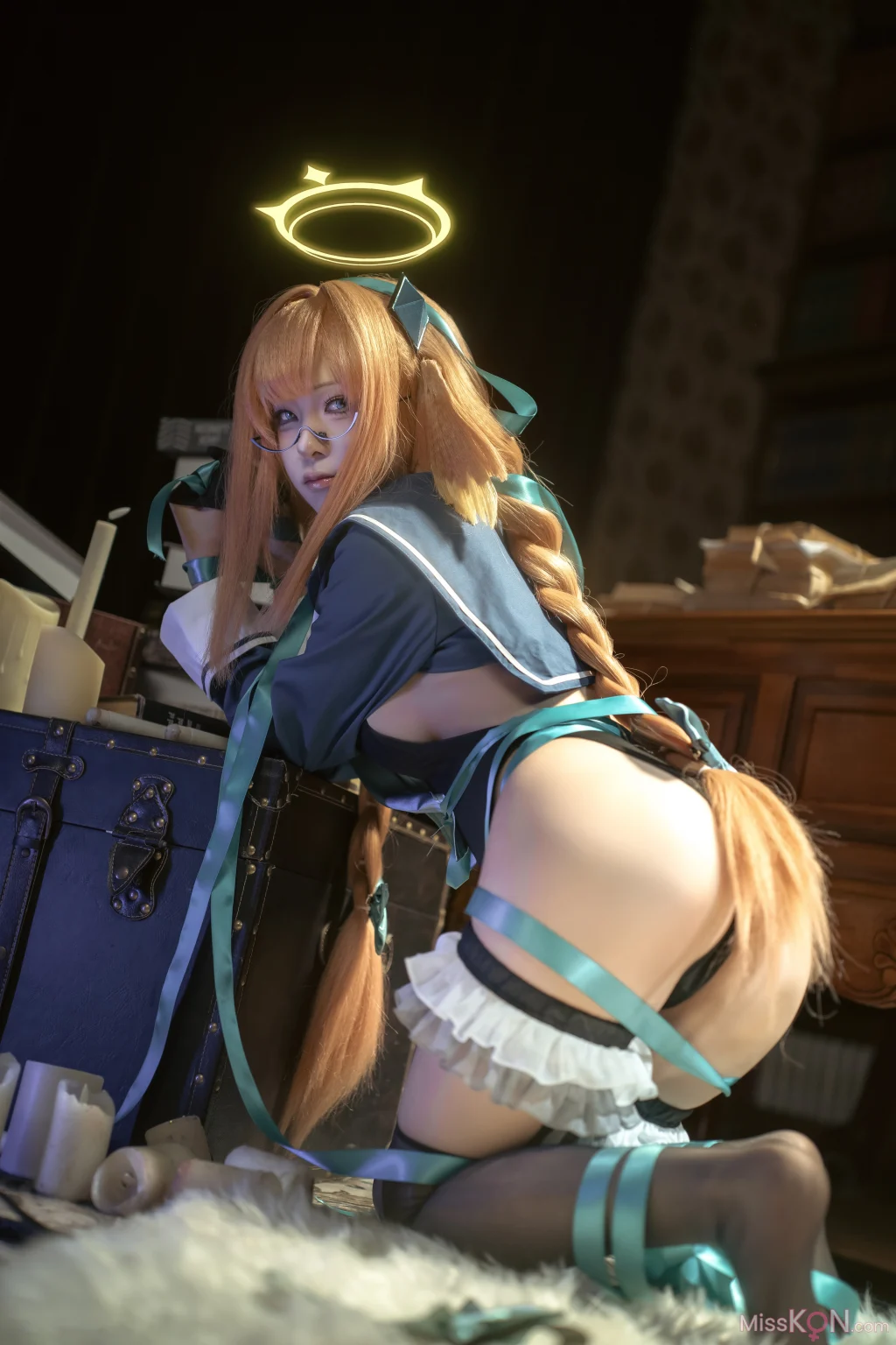 Coser@矢量鱼: 蔚蓝档案 志美子 (50 photos)