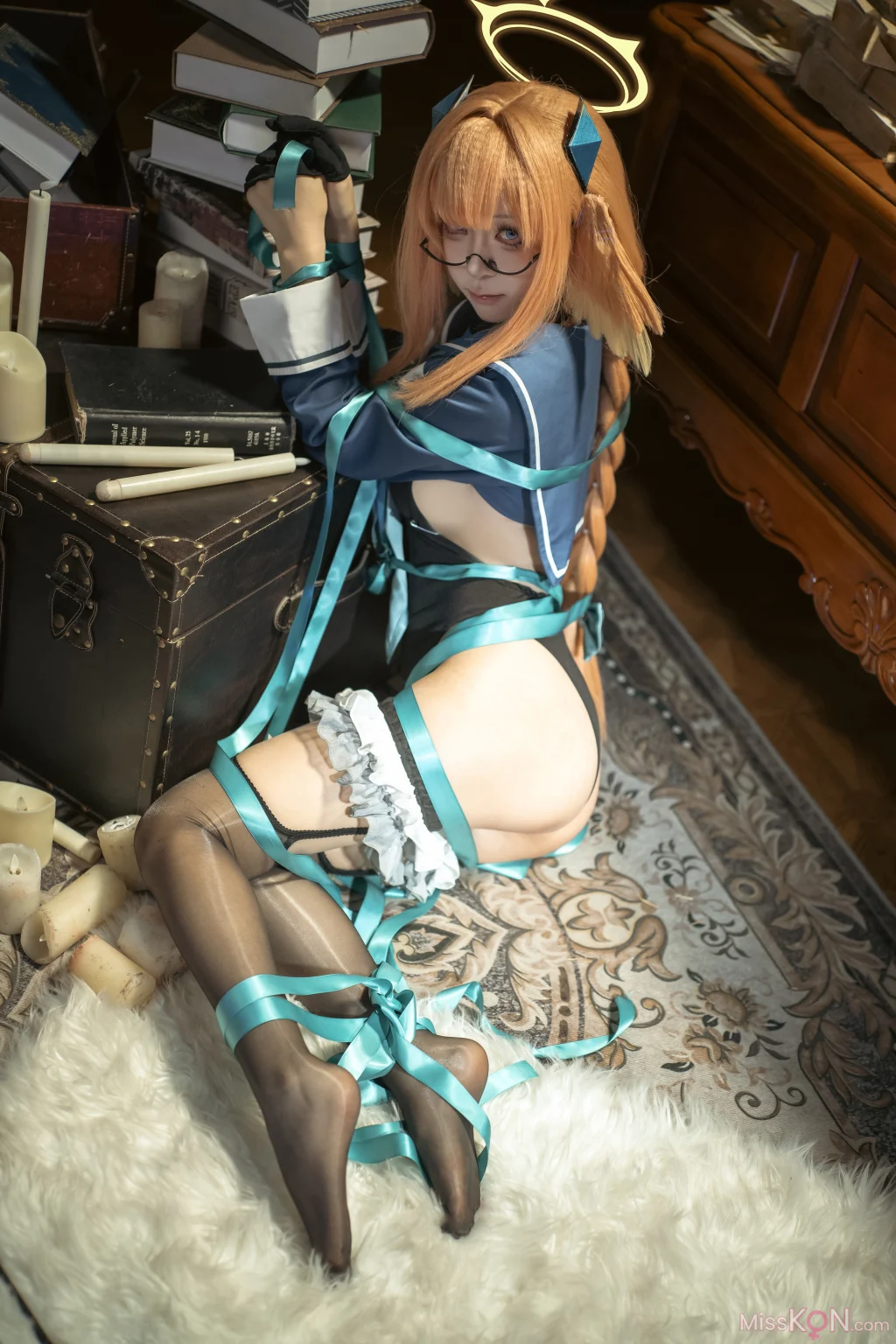 Coser@矢量鱼: 蔚蓝档案 志美子 (50 photos)
