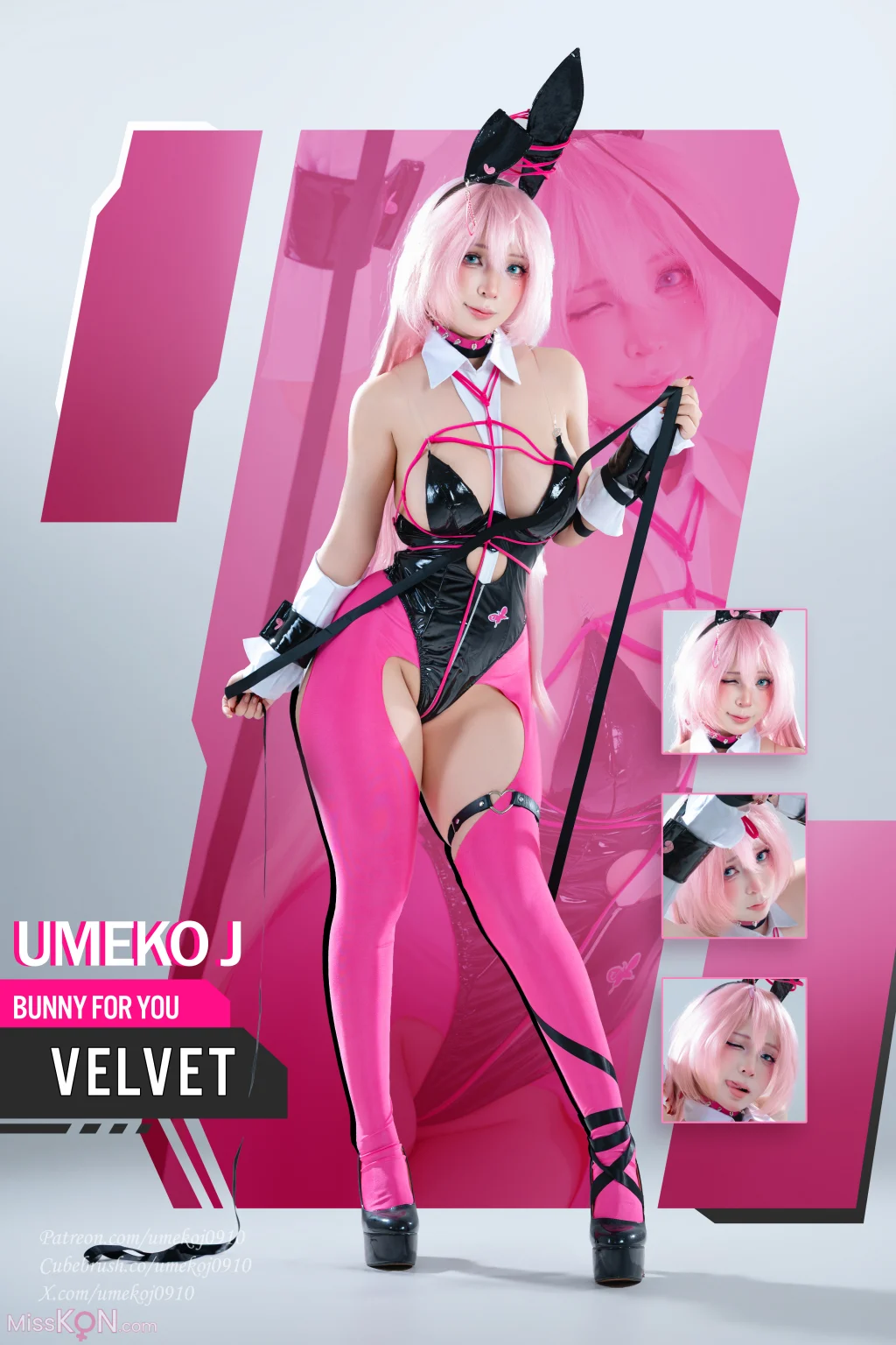 Coser@UmekoJ: Velvet Sensual Rabbit 「NIKKE」 (72 photos + 8 videos) – Page 3