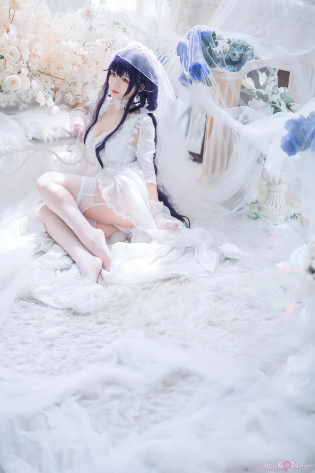 Coser@樱落酱w: 碧蓝航线 吾妻花嫁 (19 photos)