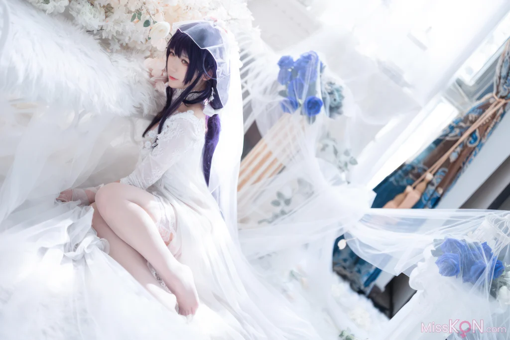 Coser@樱落酱w: 碧蓝航线 吾妻花嫁 (19 photos)