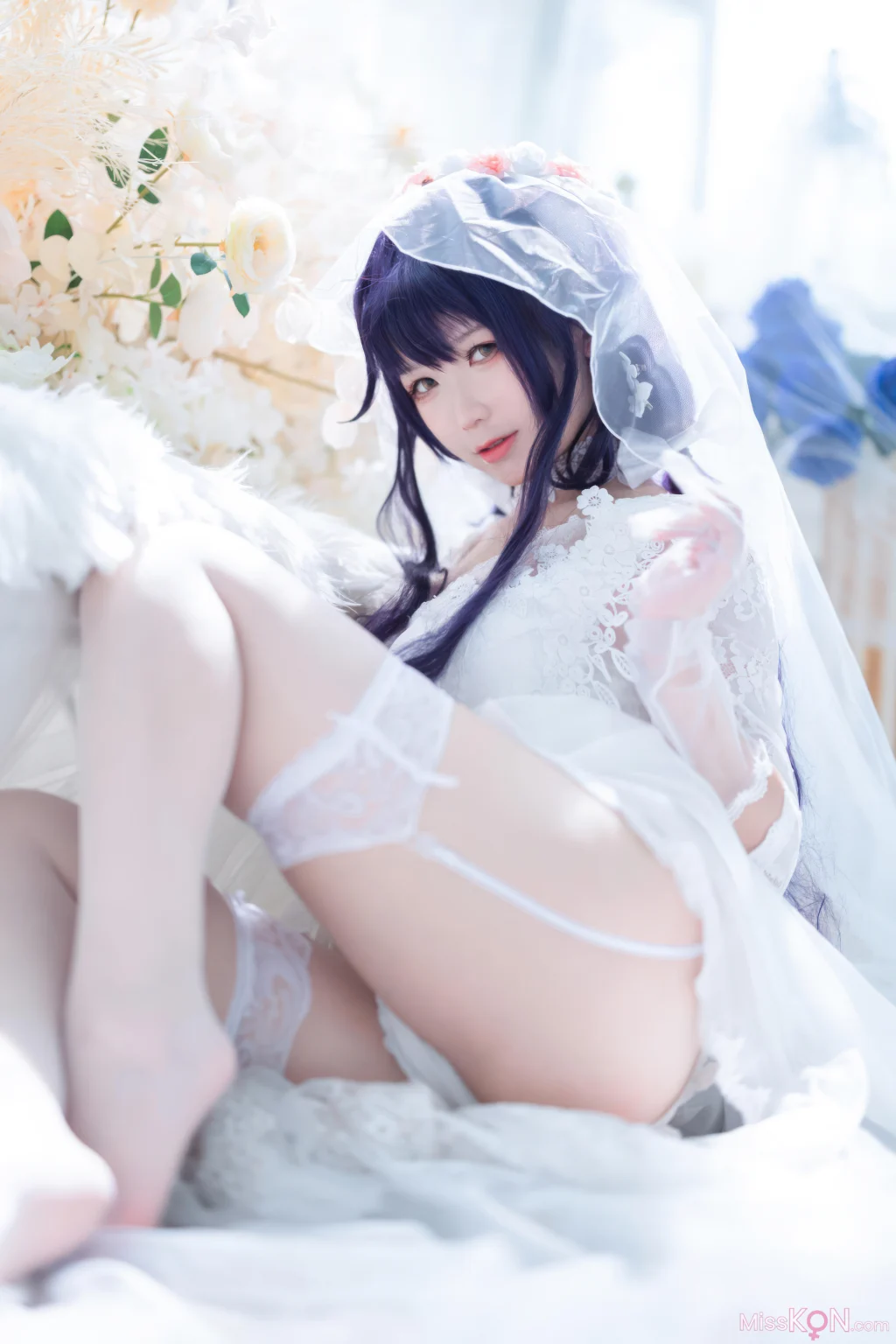 Coser@樱落酱w: 碧蓝航线 吾妻花嫁 (19 photos)